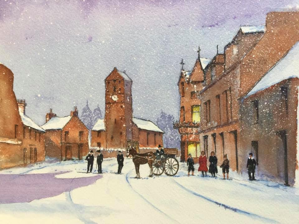 St Serfs Church and Tron Square